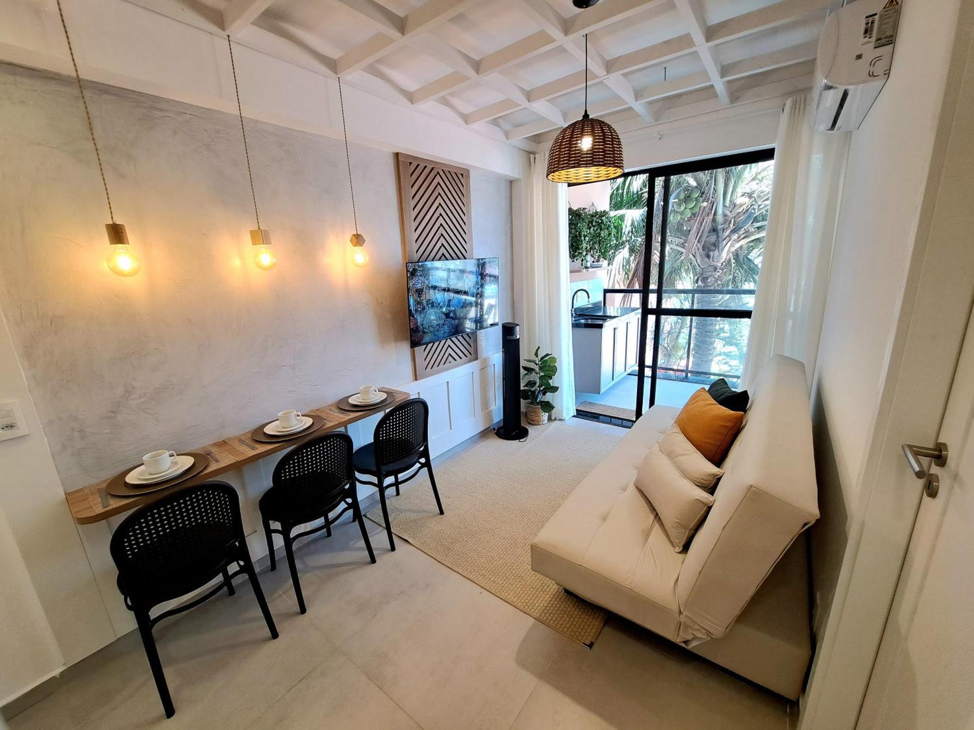公寓 Cosy Boho Flat A 50 Metros Piscinas Naturais *